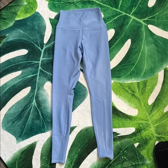 Alo Yoga airlift Sky Blue High-Waisted Leggings - Picture 1 of 6